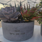 מילה טובה בקערת בטון